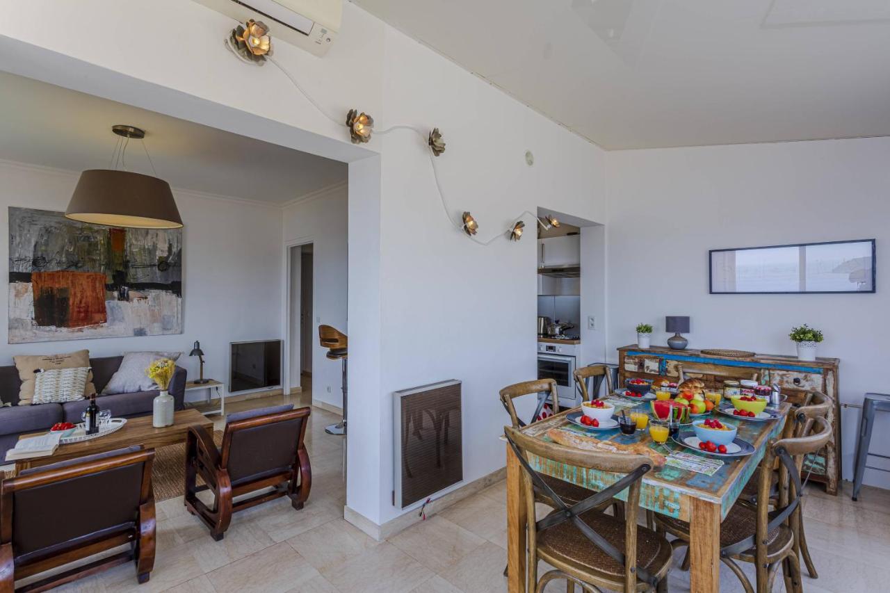 My Casa - Villefranche Cauvin - Panoramic Sea View Ac エクステリア 写真